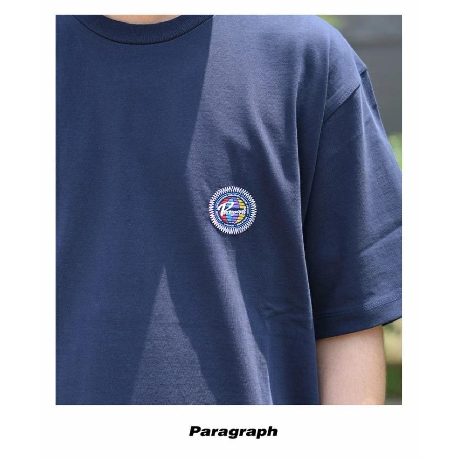 Paragraph パラグラフ Tシャツ メンズ レディース ロゴ バックプリント ブランド Paisley T-shirt No.13 ネイビー | Paragraph | 05