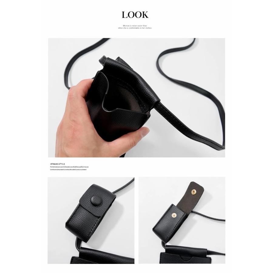 ショルダーストラップ付きスマホケース パスケース 斜め掛け 小銭入れ付き メンズ レディース おしゃれ ブランド 韓国ファッション ストリート系 | Shoowtime | 05