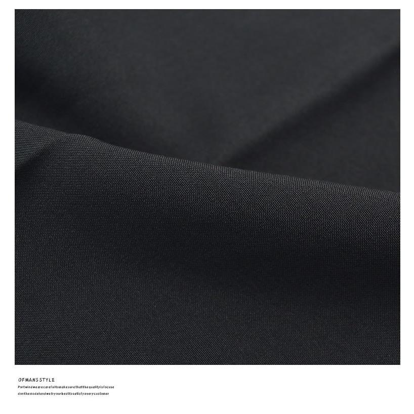 ワイドパンツ イージーパンツ メンズ ツータック アンクル丈 9分丈 チャコール 韓国 モード系 ストリート ファッション | Shoowtime | 09