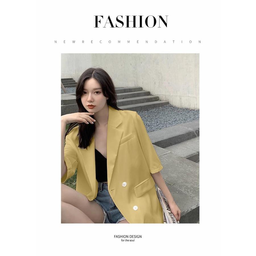 テーラードジャケット ビッグシルエット サマージャケット レディース