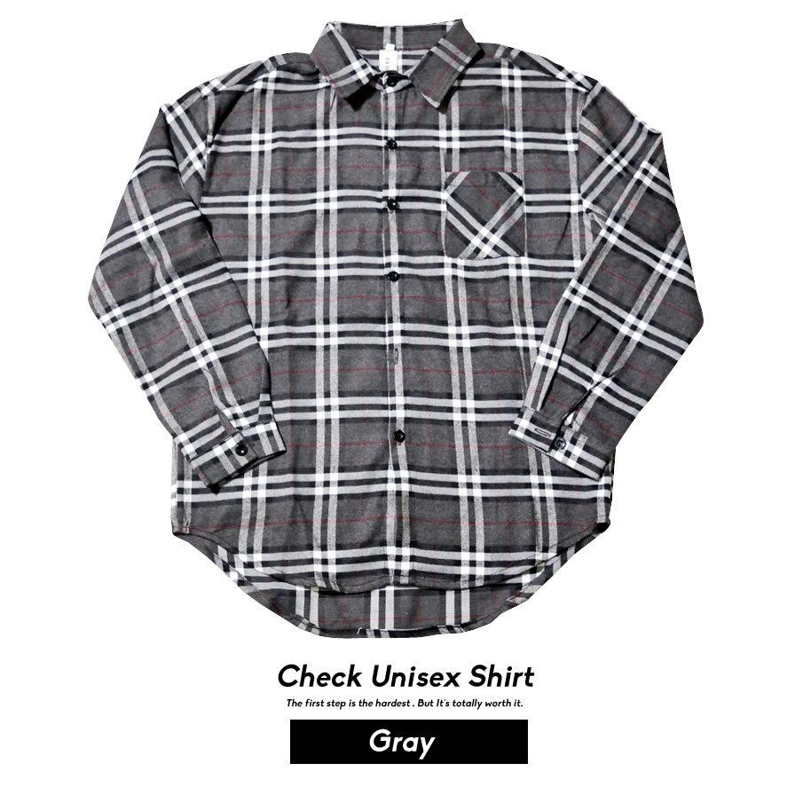 ビッグシルエット チェックシャツ ブラウス 長袖 オーバーサイズ ビッグシルエット ペアルック お揃いコーデ カップル 友達 韓国 ファッション ブランド 服 Stotu001 Shoowtime 韓国ファッション 通販 Yahoo ショッピング