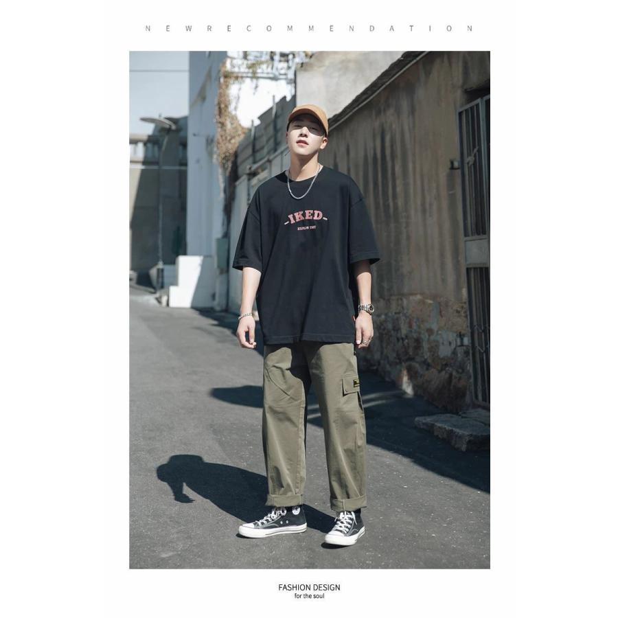 Tシャツ メンズ 半袖 オーバーサイズ ビッグシルエット カレッジロゴ刺繍 ブランド おしゃれ 韓国 ファッション ストリート系 服 夏 Stttm057 Shoowtime 韓国ファッション 通販 Yahoo ショッピング