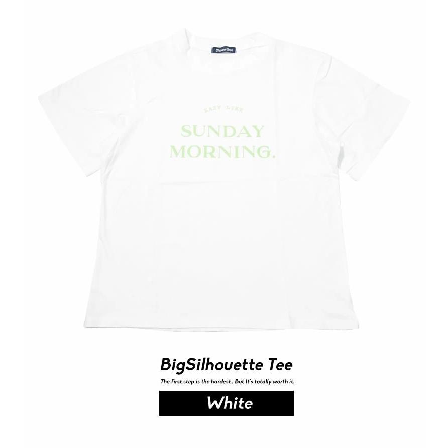 Tシャツ レディース 半袖 ビッグシルエット オーバーサイズ メッセージ ロゴゆったり ブランド 韓国ファッション ストリート系 おしゃれ 綿 | Shoowtime | 12