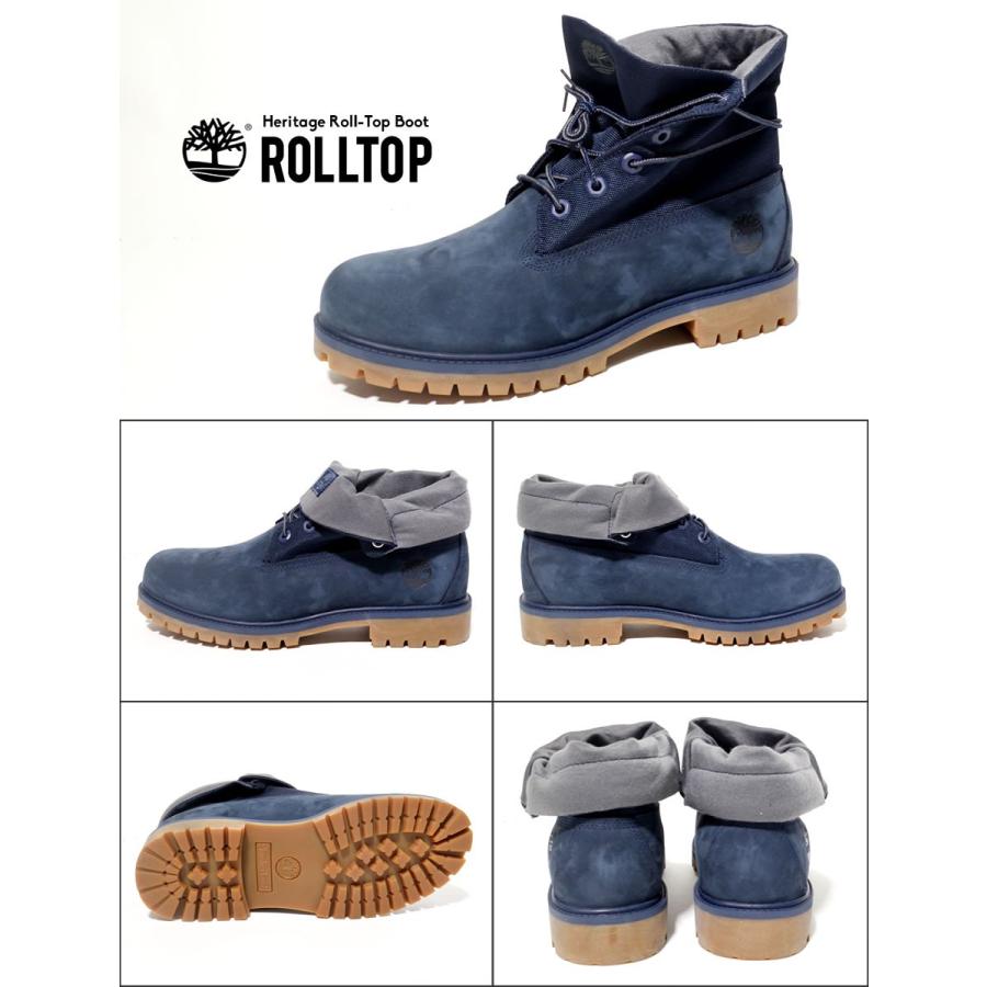 ティンバーランド ブーツ メンズ Usaモデル Timberland ロールトップ ブーツ ネイビー A1s6c019 Tlft008 ダンス ダンス ダンス 通販 Yahoo ショッピング