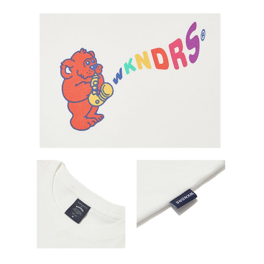 Wkndrs ウィークエンダーズ Tシャツ 半袖 イラスト Jiro ホワイト メンズ ブランド 韓国ファッション ストリート カジュアル おしゃれ Wdttm012 ダンス ダンス ダンス 通販 Yahoo ショッピング