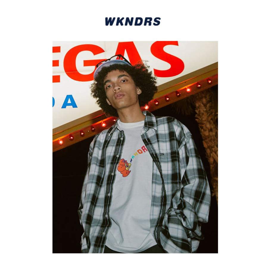 Wkndrs ウィークエンダーズ Tシャツ 半袖 イラスト Jiro ホワイト メンズ ブランド 韓国ファッション ストリート カジュアル おしゃれ Wdttm012 Shoowtime 韓国ファッション 通販 Yahoo ショッピング