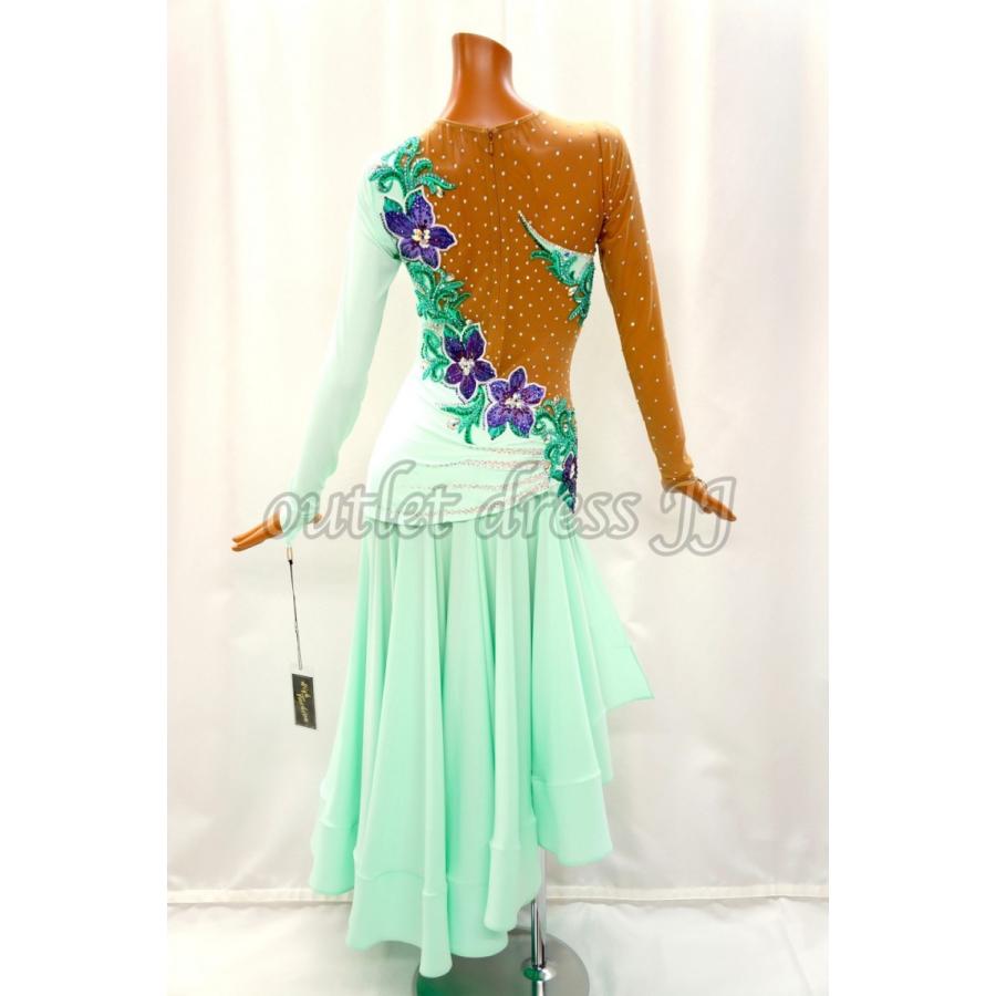 SALE　社交ダンス・ダンス衣装　インポート品　ヨーロッパ製　【15万円均一】L317　ペパーミント Mサイズ |  | 04