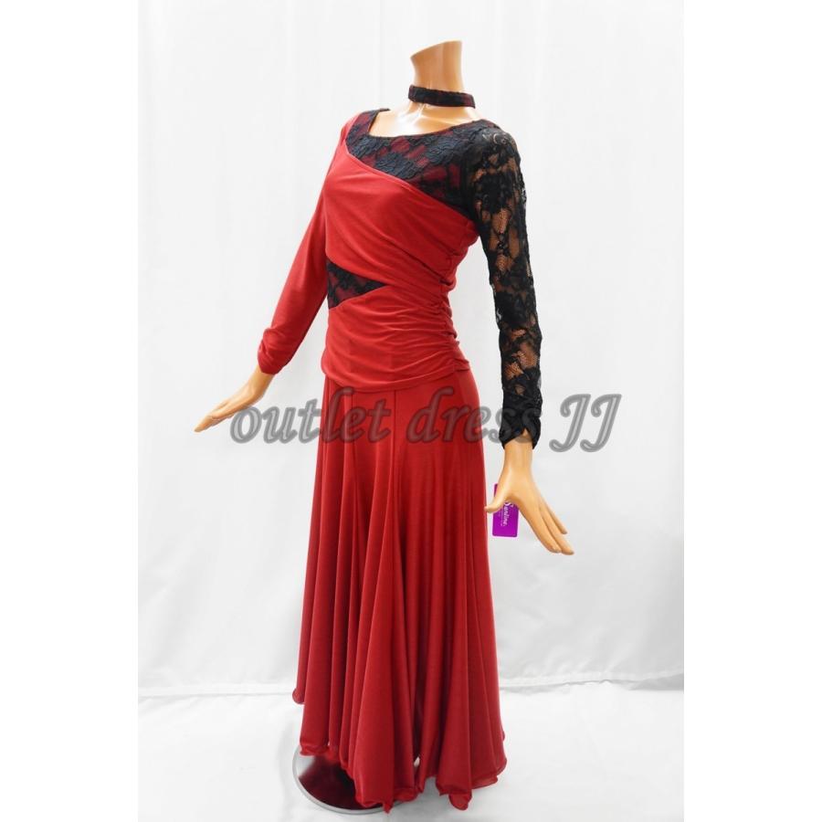 大流行中 社交ダンス ダンス衣装 30 Off ボルドーレースワンピース 9号 定価 48 600円 全ての Zoetalentsolutions Com