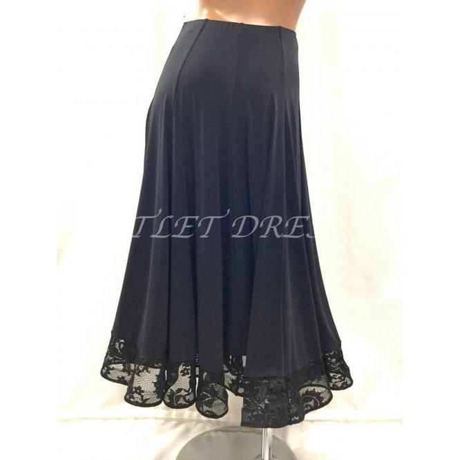 社交ダンス・ダンス衣装 インポート品 JJオリジナル レースフレア