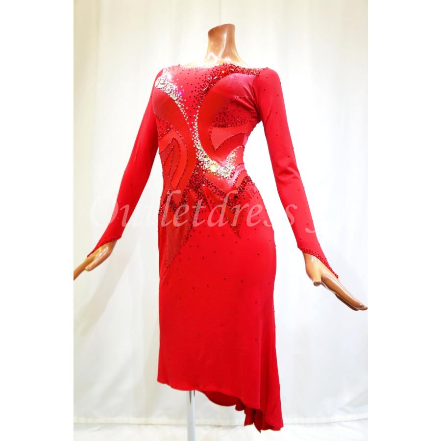 社交ダンス・ダンス衣装　インポート品　ヨーロッパ製 一点物　L0441　フラメンコ | 