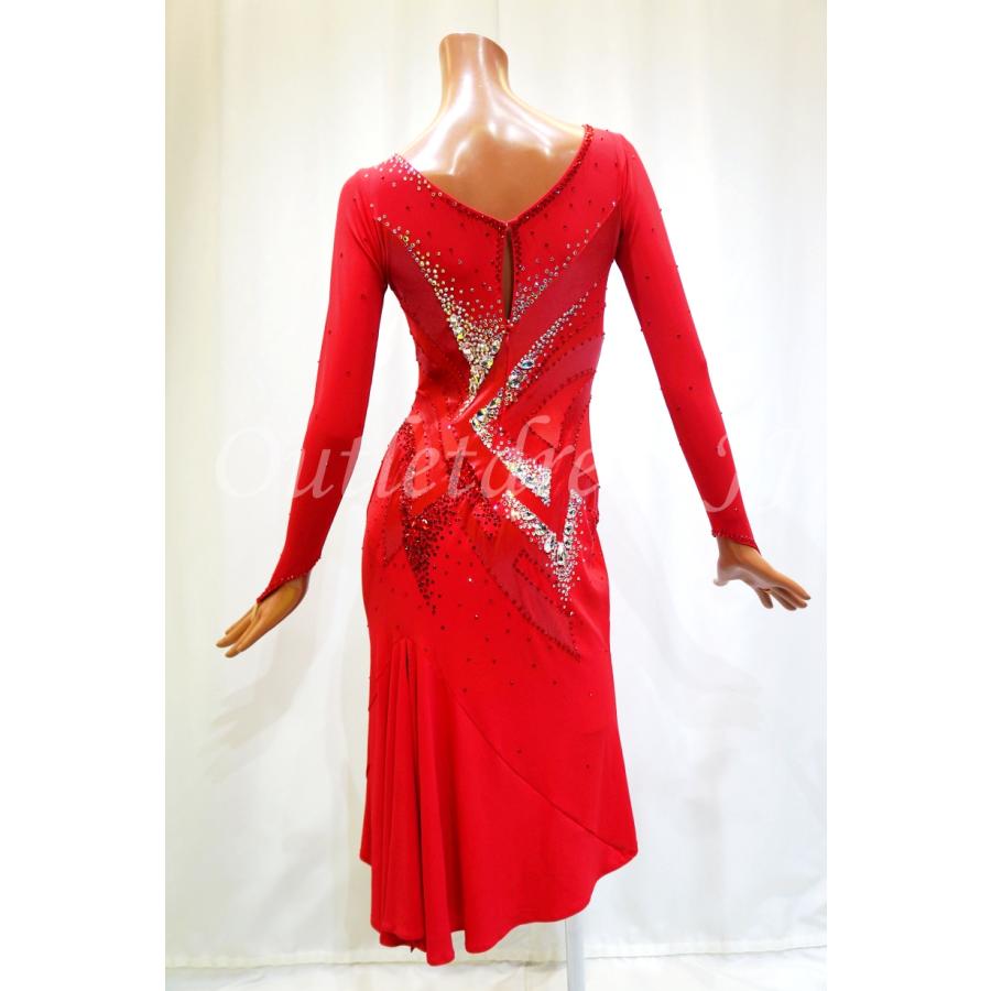 社交ダンス・ダンス衣装　インポート品　ヨーロッパ製 一点物　L0441　フラメンコ |  | 04