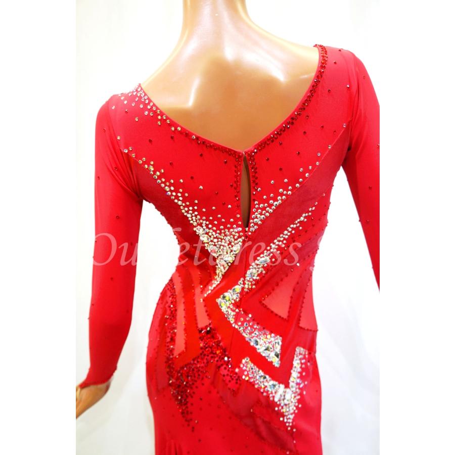 社交ダンス・ダンス衣装　インポート品　ヨーロッパ製 一点物　L0441　フラメンコ |  | 05