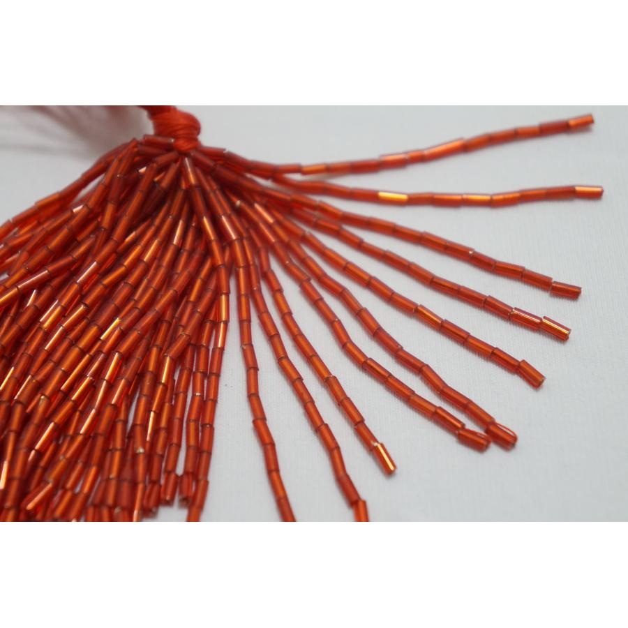 【SALE】クリスタルビーズ　糸通し竹ビーズ　7cm丈　50本｛フラメンコ｝ セール価格550円(込)/定価1,650円(込) |  | 01