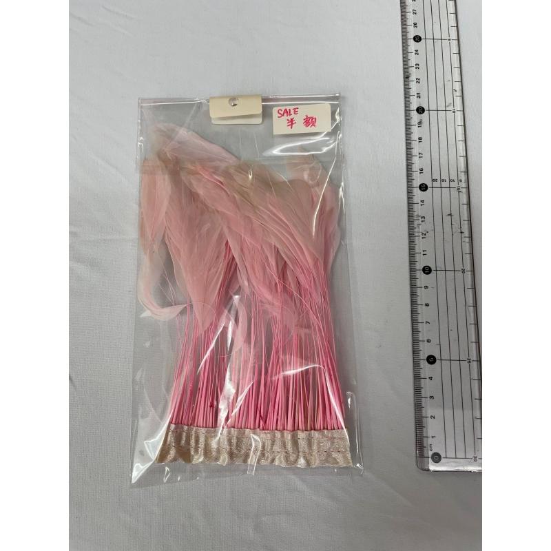 【SALE】　フィラ羽　約15cm丈｛ローズピンク｝ 10cm　セール価格550円(込) | 