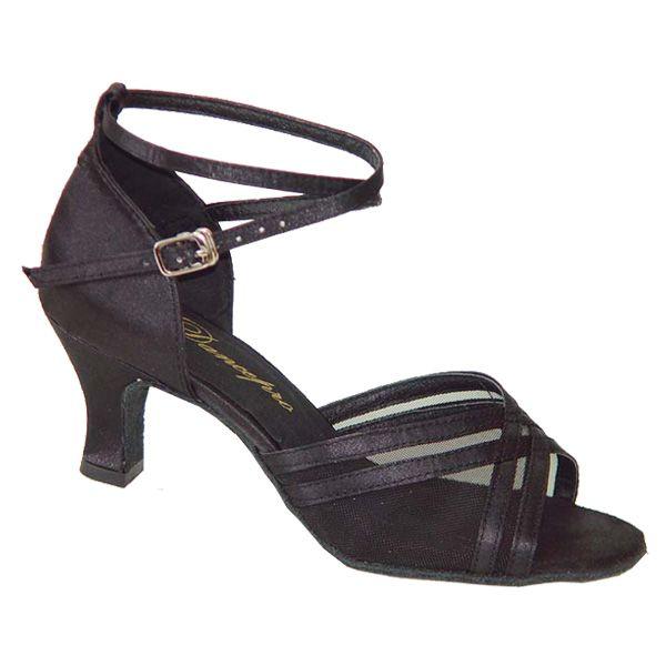 社交ダンスシューズ_ラテンシューズ_セミオーダー_黒ブラック_160302 | 