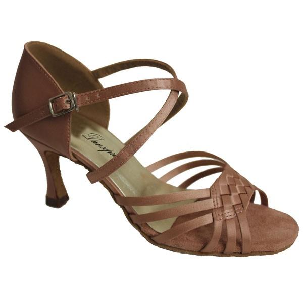 社交ダンスシューズ_ラテンシューズ_セミオーダー_ピンクベージュ_176504 | 