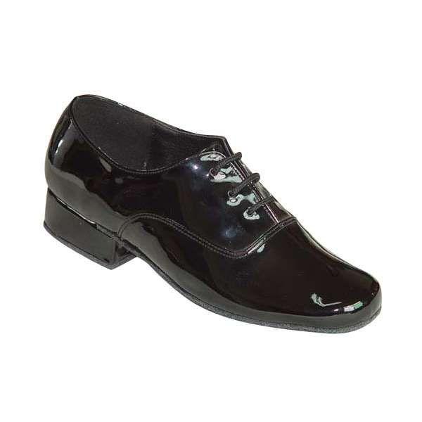 社交ダンスシューズ_子供用男子モダンシューズ_セミオーダー_黒ブラック_250503b | 