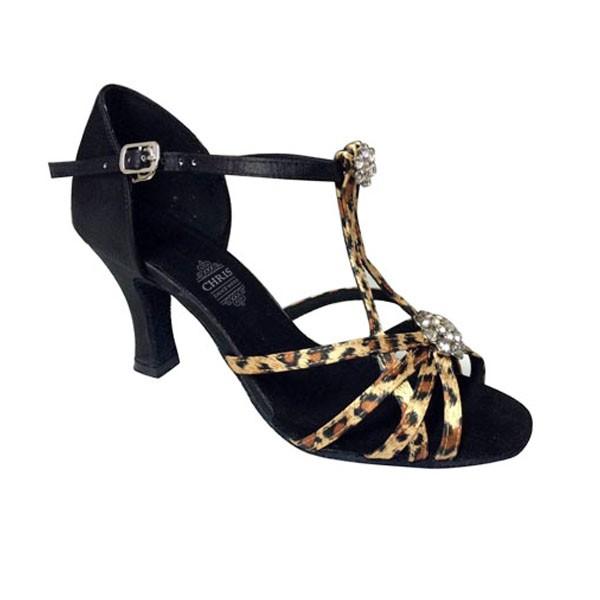 社交ダンスシューズ_ラテンシューズ_即納商品_お買得商品_豹柄・281904 | 