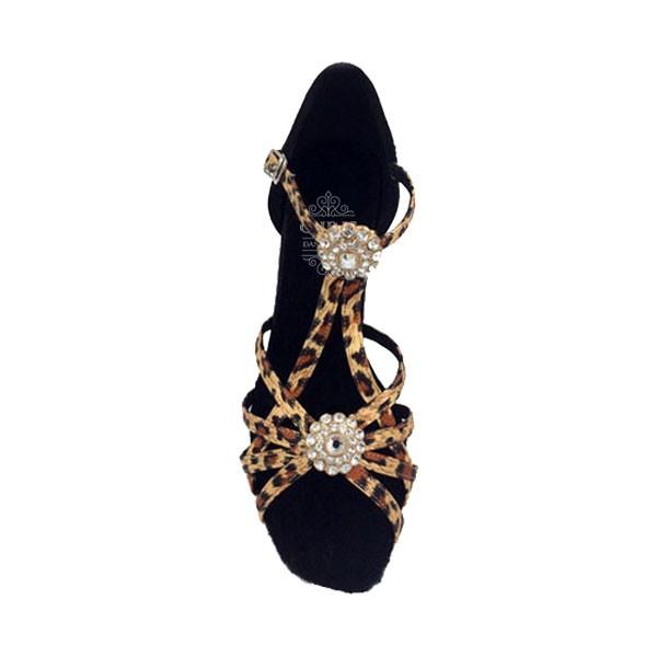 社交ダンスシューズ_ラテンシューズ_即納商品_お買得商品_豹柄・281904 |  | 01