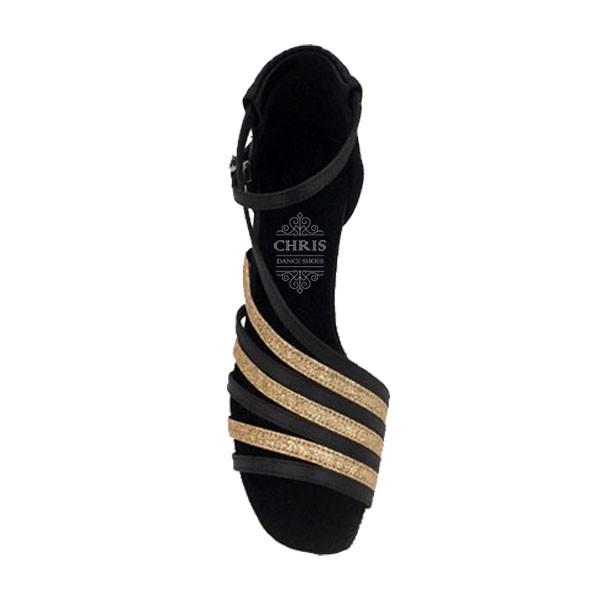 社交ダンスシューズ_ラテンシューズ_即納商品_お買得商品_黒ブラック・282401 |  | 01