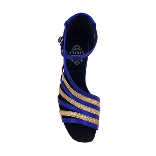 社交ダンスシューズ_ラテンシューズ_即納商品_お買得商品_青・282403 |  | 01