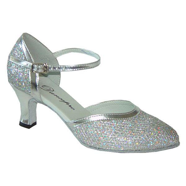 社交ダンスシューズ_パーティーシューズ_セミオーダー_シルバー_681206 | 