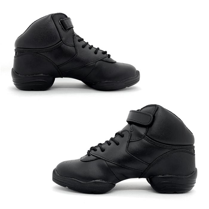 ダンスシューズ スニーカー カペジオ ジャズ フィットネス ヒップホップ キッズ レディース メンズ 黒 超人気高品質