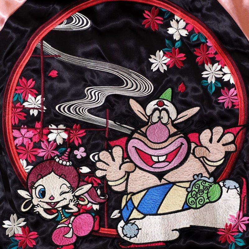 ハクション大魔王刺繍スカジャン TTNJ-004 【タツノコプロ×スイッチ