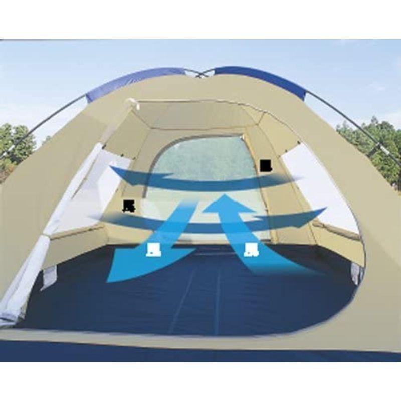 キャプテンスタッグ オルディナ スクリーンドームテント(6人用) (キャリーバッグ付) M-3118 アウトドア、釣り、旅行用品 アウトドア、キャンプ、登山 バーベキュー、調理用品 FKP1084749501(10350円)