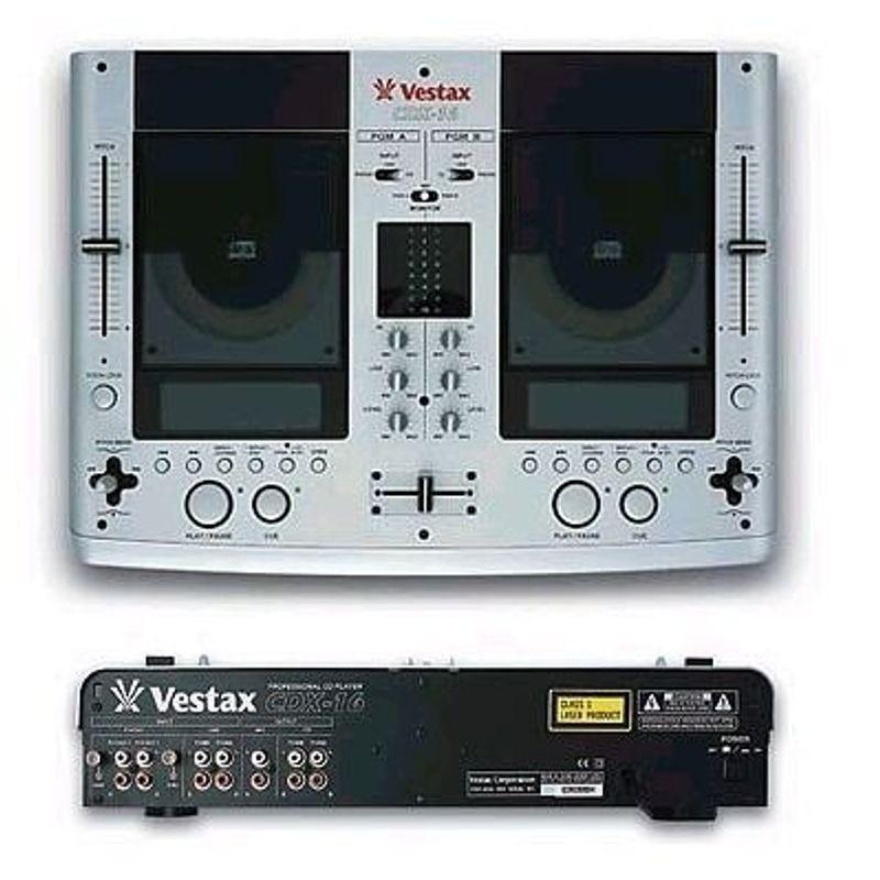 Vestax ミキサー一体型CDミキシングコンソール CDJ CDX 16 楽器 器材 DC 20211202012943 00659us DC Vestax ミキサー一体型CDミキシングコンソール CDJ CDX 16 楽器 器材 DC 20211202012943 00659us DC