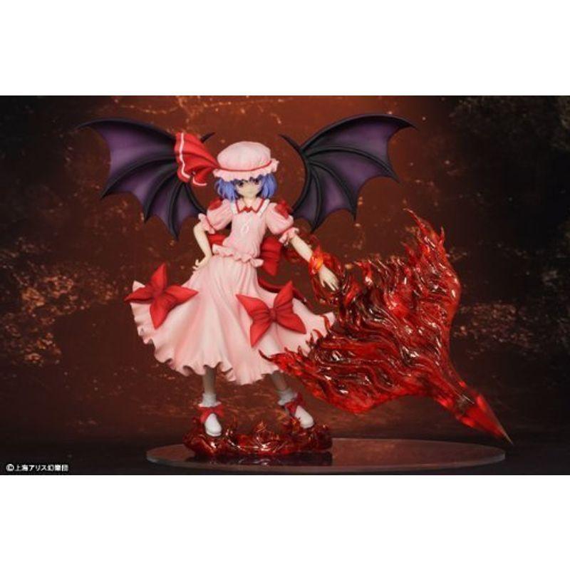 おしゃれ人気 東方プロジェクト 1 8 レミリア スカーレット グングニルver 完成品フィギュア 送料込