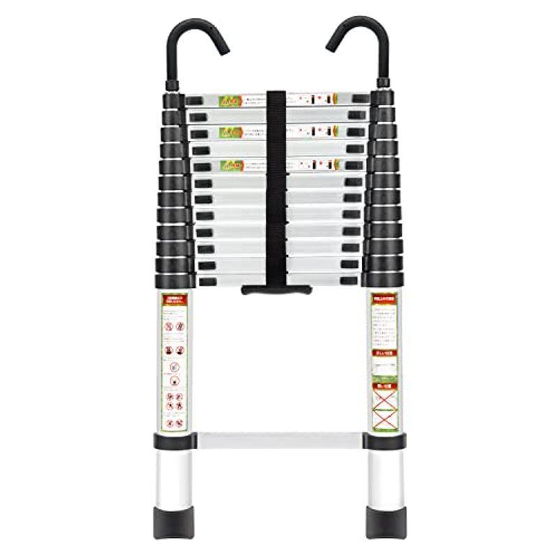 シゴをしよ RIKADE 伸縮はしご 耐荷重150kg 軽量 持ち運びやすい