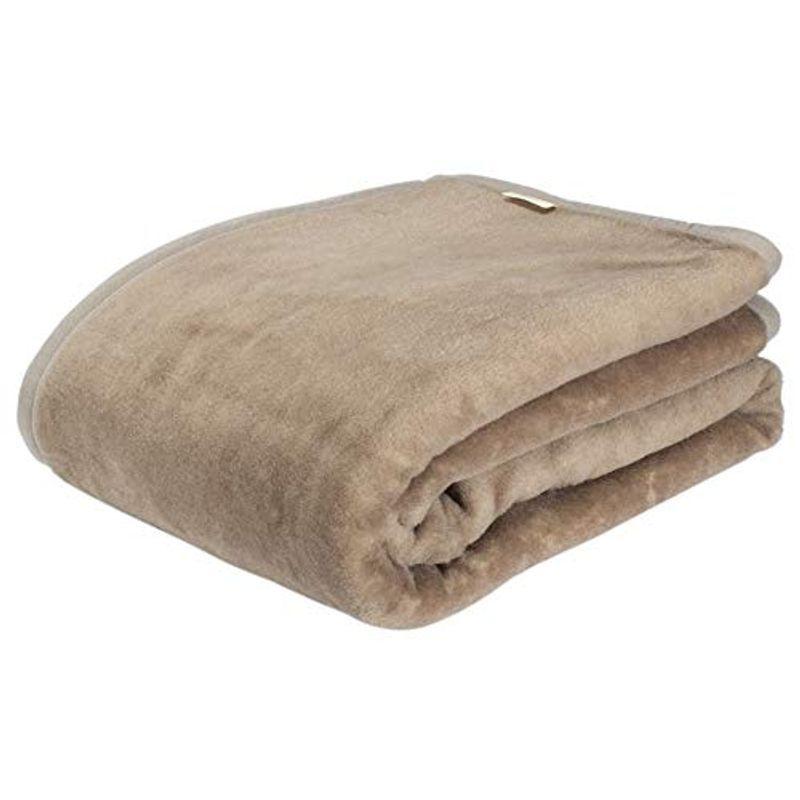 東京 西川 ウール毛布 シングル 洗える ウール100% 日本製 やわらか