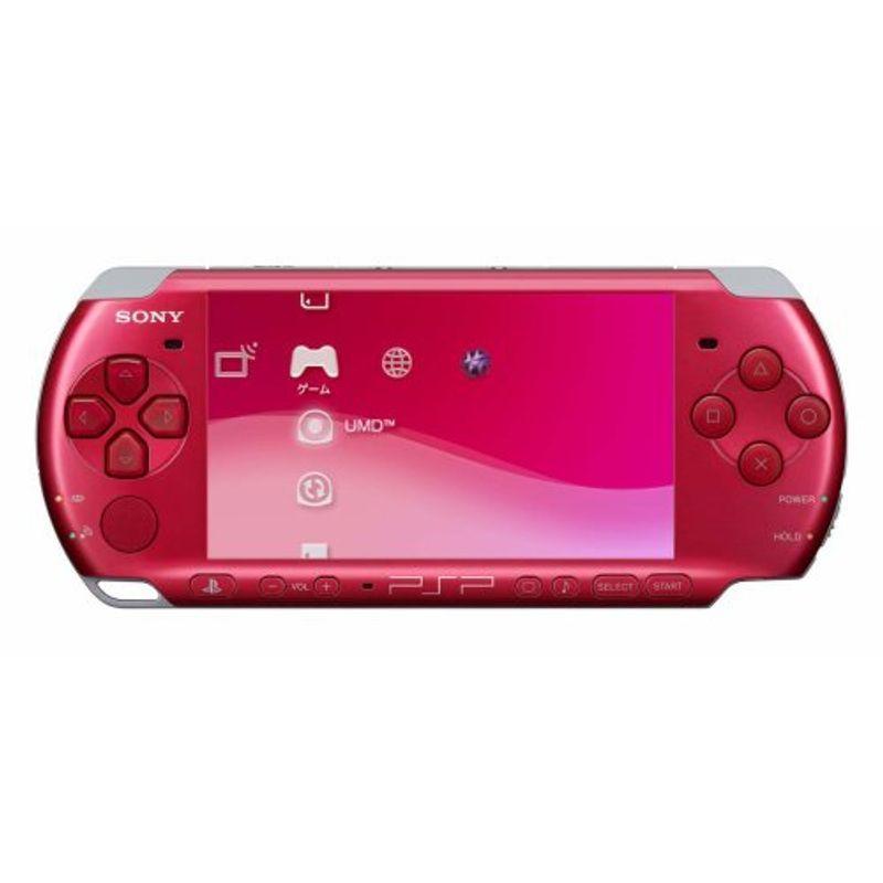 PSP「プレイステーション・ポータブル」 ラディアント・レッド (PSP-3000RR)メーカー生産終了