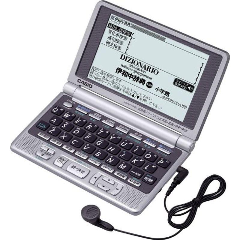 CASIO　Ex-word　XD-LP7400　(23コンテンツ,　第2外国語モデル,　イタリア語,　音声対応)