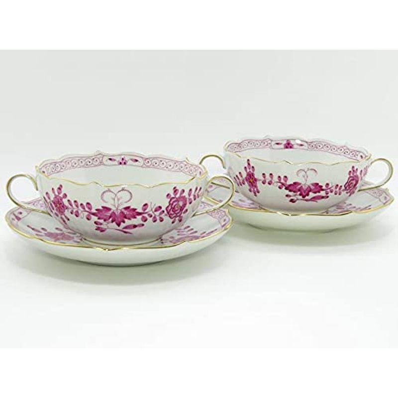 60%OFF!】 DC plusマイセン カップ ソーサーインドの華 ピンク スープ