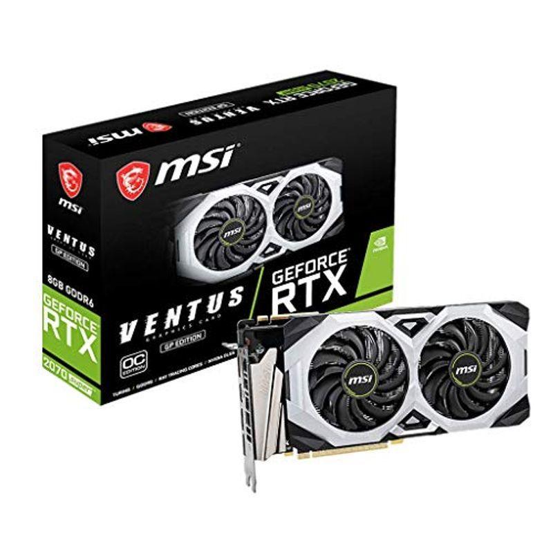 MSI GeForce RTX 2070 SUPER VENTUS GP OC グラフィックスボード VD