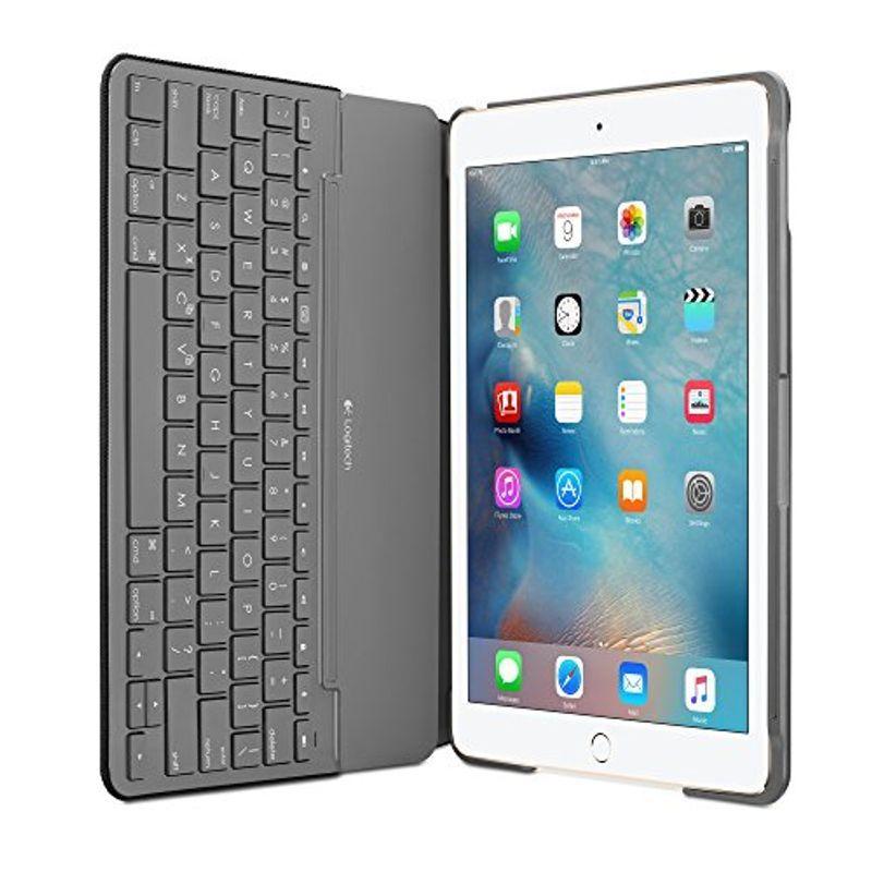 Logicool Canvas Keyboard Case for iPad Air 2 キャンバス キーボード ケース (ブラック