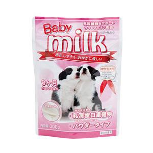 ニチドウ ベビーミルク 中型犬用 300g 中型犬用 X24セット 300g 取寄せ1週間前後 犬用 ミルク 犬用品 全年齢対応 D C