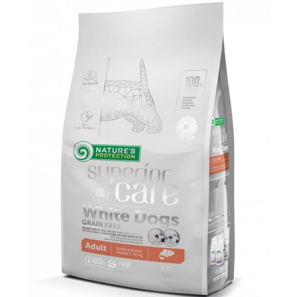 NATURE'S PROTECTION ホワイトドッグ グレインフリー サーモン