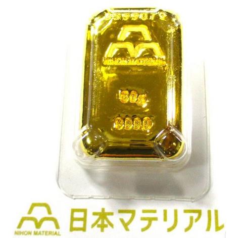 インゴット 50g 純金 日本マテリアル 純正 新品 Ingot クリアケース付き 公式国際ブランド ゴールドバー 金の延べ棒 金塊 999 9 00 0631 8 2 Dandelion Onlineshop 通販 Yahoo ショッピング