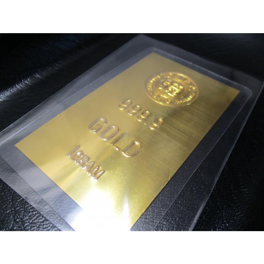 純金 カード 1g 金 新品 インゴットカード K24 TOKURIKI 純金カード 公式国際ブランド INGOT 999 徳力本店