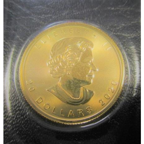 金貨 金 1/2オンス 新品 メイプルリーフ 未開封 純金 コイン 1