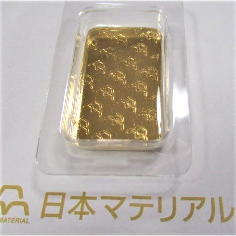 日本マテリアルインゴットカード　10グラム 送料込】日本マテリアル インゴットカード (純金10g)