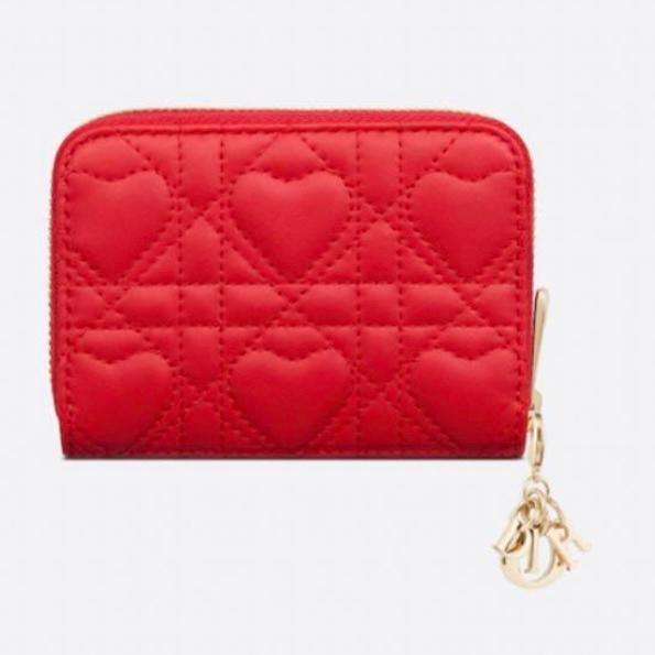 Dior❤️ウォレット❤️キルティング❤️ハート❤️カードケース Dior❤️ウォレット❤️キルティング❤️ハート❤️カードケース