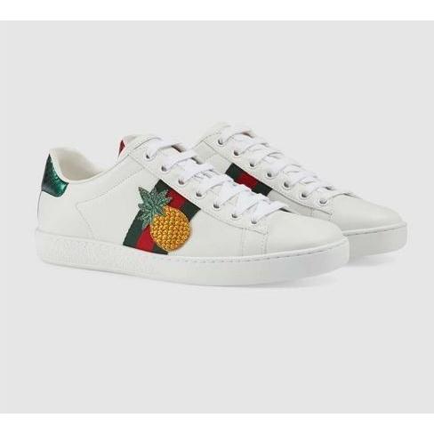グッチスニーカー 新作新品 エース エンブロイダリー付き スニーカー Gucci レディース サイズ36 4319 A38g0 9064 Supersport Tn