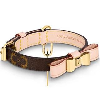 ルイヴィトン 犬 首輪 ペット用 新作 M58073 コリエ・バクスターXS 新品 正規品 モノグラム LOUIS VUITTON 正規ラッピング ギフト