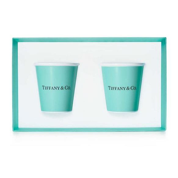 ティファニー 食器 結婚祝い 熨斗対応 ペーパーカップ ボーンチャイナ2個セット Tiffany & Co. お祝い ペアグラス ギフト 記念品｜dandelion-onlineshop｜03