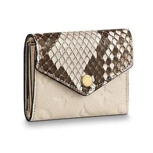 ルイヴィトン財布 レディースミニ財布 新作限定品新品 ファッション Louis コンパクト財布 Vuitton パイソン 白 パイソン N コインケース付 小銭入付 コンパクト財布 正規ラッピング 01 0119 Lv196 Dandelion Onlineshop