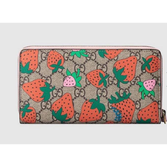 グッチ 長財布 レディース 新作 正規品 新品 Gucci ストロベリー プリント Ggウォレット Gzrat 84 01 Gu031 Dandelion Onlineshop 通販 Yahoo ショッピング